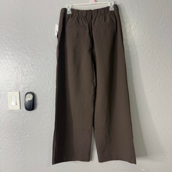 Gap Women’s Easy Crepe Trousers, Terra Brown, 8 Petite 875732 - Picture 2 of 7